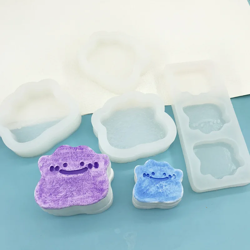 Pokemon Ditto Silicone Molds Food Grade Jelly Cake Candy Chocolate Glue Glue Biscuit Mold Kitchen Baking 3D Cake Mold Decorating