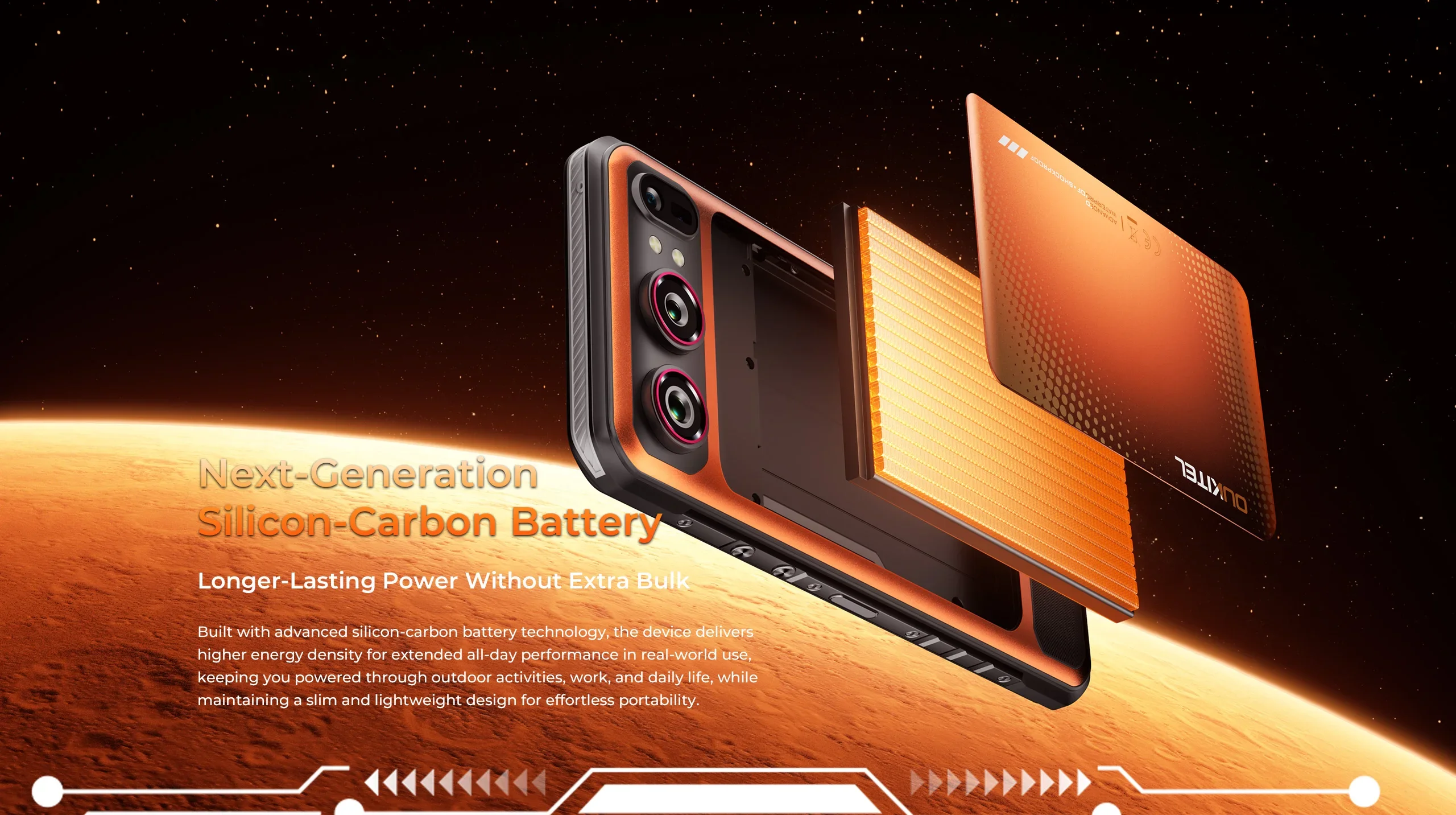 OUKITEL WP68 Air 5G Rugged Smartphone, Dimensity 7025, 36GB(12+24) RAM 512GB ROM, 8000mAh Silicon‑Carbon Battery 45W Fast Charging,6.88" 120Hz Display,64MP Camera,NFC,IP68 IP69K MIL‑STD‑810H,Android 16,Ultra‑Slim 11.9mm 309.5g Cyber‑Futuristic Design