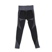 2/3Pcs Women Yoga Suit Seamless Knitted Yoga Pants Leggings Clothing Zipper Long Sleeve Crop Top Fitness Wear Sportswear Gym Set - Image 5