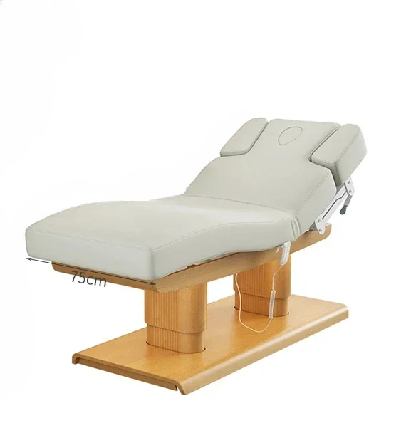 Electric Beauty Salon Special Bed Massage Physiotherapy Bed Multifunctional Lifting Heating Latex Massage Couch