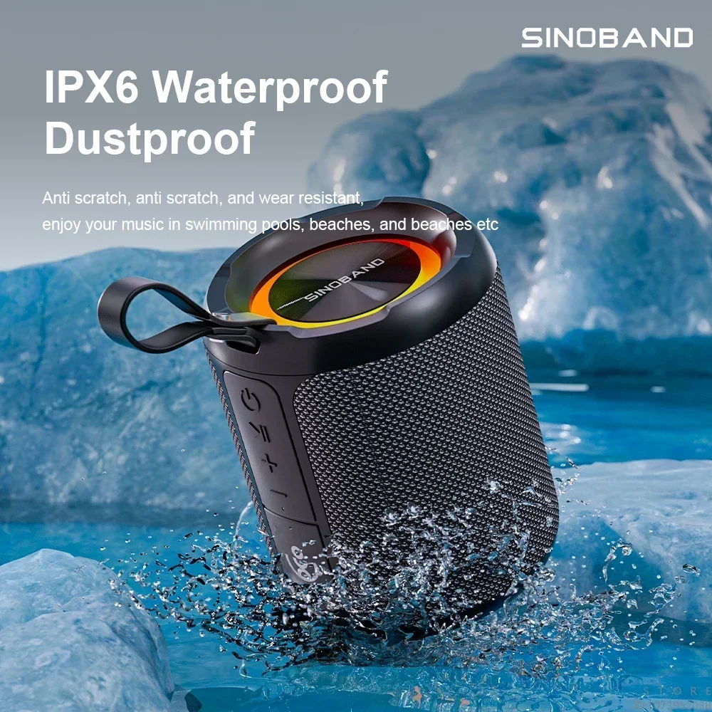 

XDOBO 3Kingdoms 40W IPX6 Waterproof Bluetooth V5.3 Speaker with RGB Lights, TWS, 12H Playtime, Portable