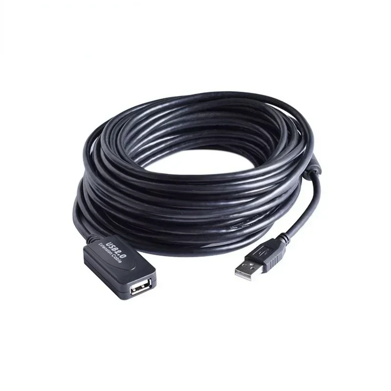 

10 м 15 м 20 м 30 м USB 2.0 «папа-мама» USB-кабель-удлинитель Провод сверхскоростной удлинительный кабель для синхронизации данных для ПК, ноутбука