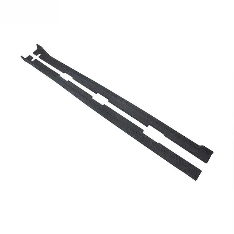 Matte Black Side Skirts Extension for 2016-2021 Civic 10th Sedan Hatchback 4DR