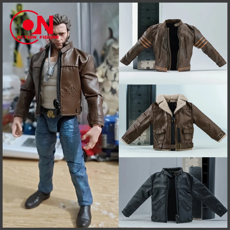 1/12 مقياس الذكور الجندي سترة جلدية الملابس نموذج يناسب 6 ''رومانكي النمل Notaman الذكور الجندي عمل الشكل الجسم #1