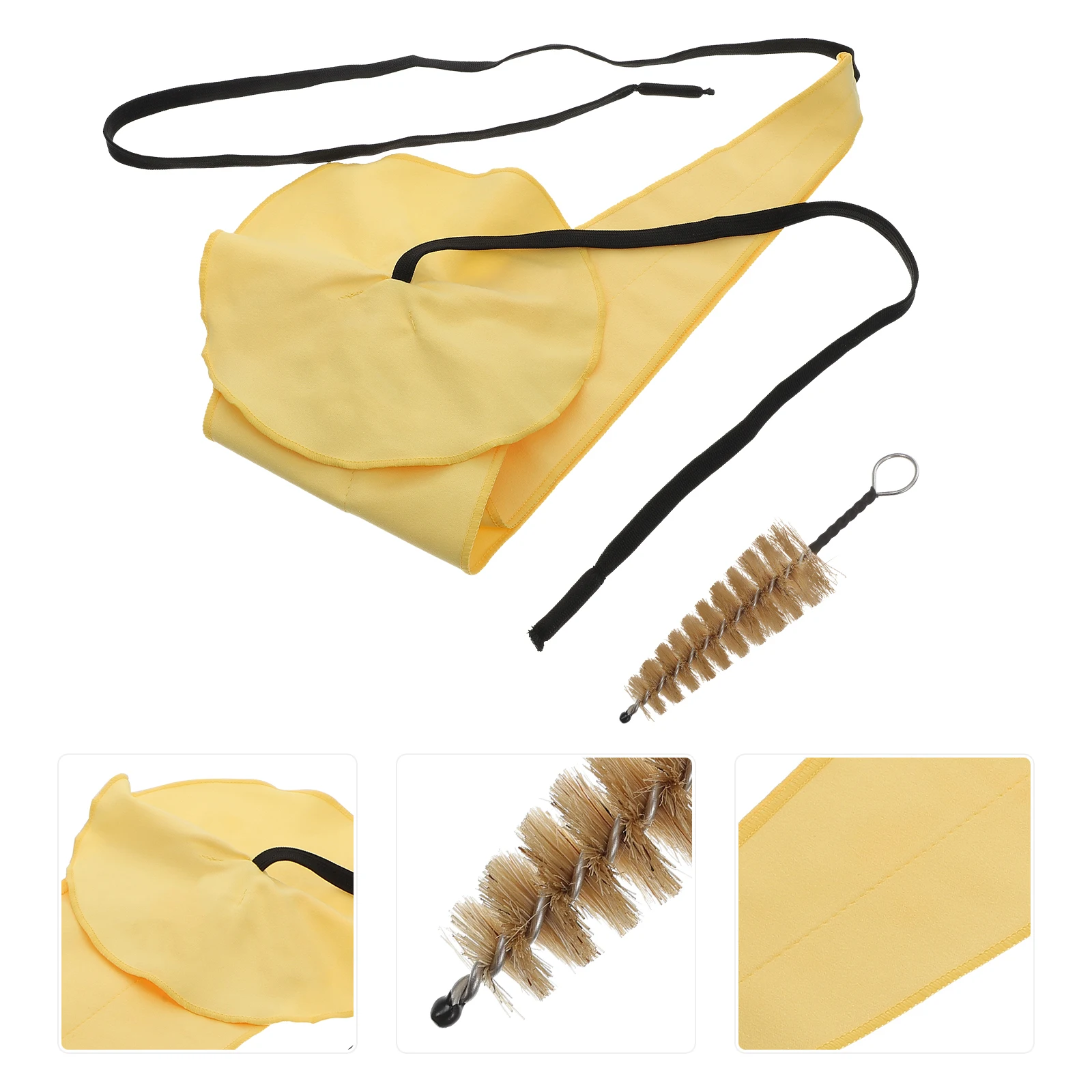 

Sax Cleaning Kit Saxophone Cleaner Instruments Cloths Swab Cotton Repair Tool Wiping Supplies