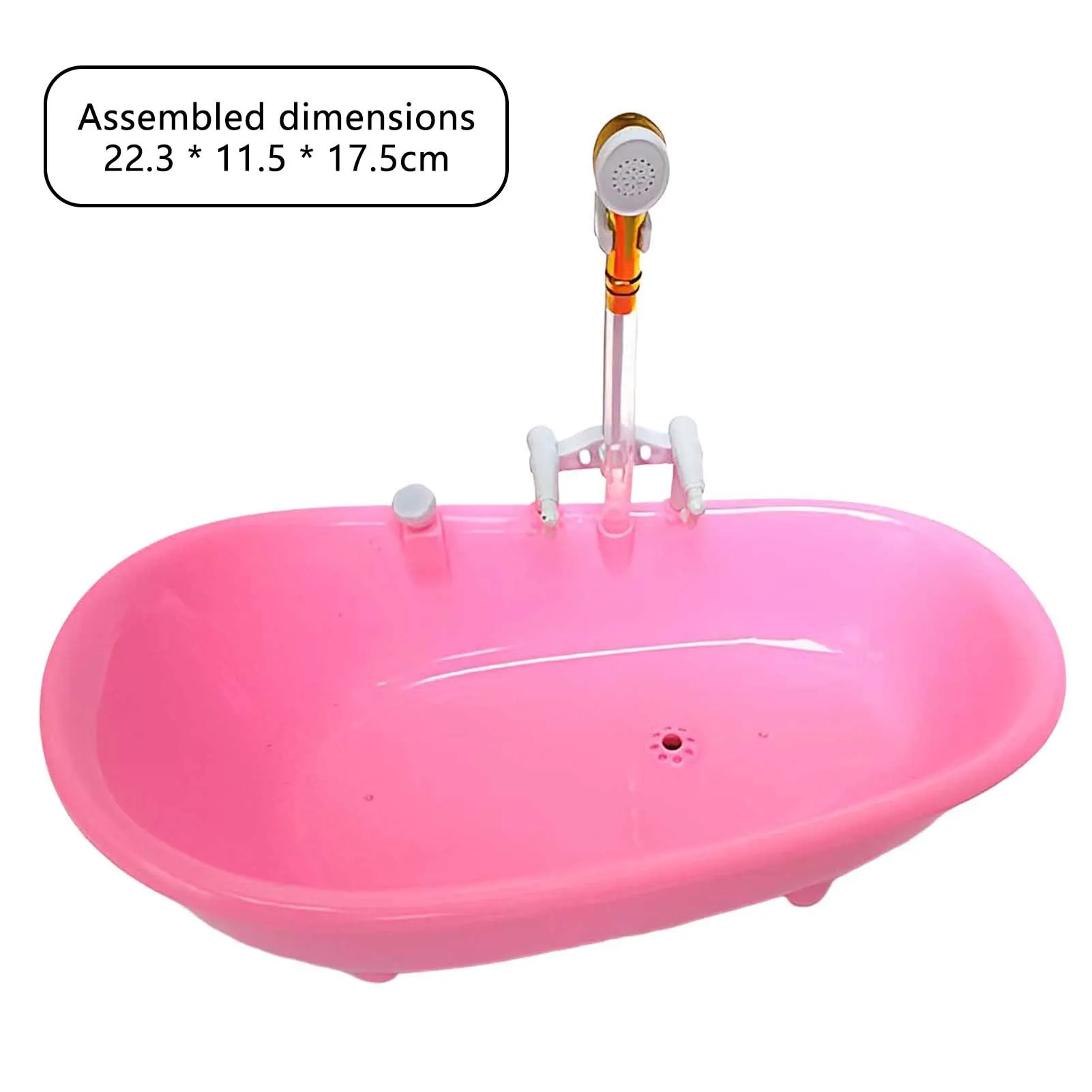 Banheira de vidro cocktail criativo para crianças, Pretend Play Toy, Funny Electric Tub Spray, Brinquedos de banho do bebê para crianças, meninos e meninas