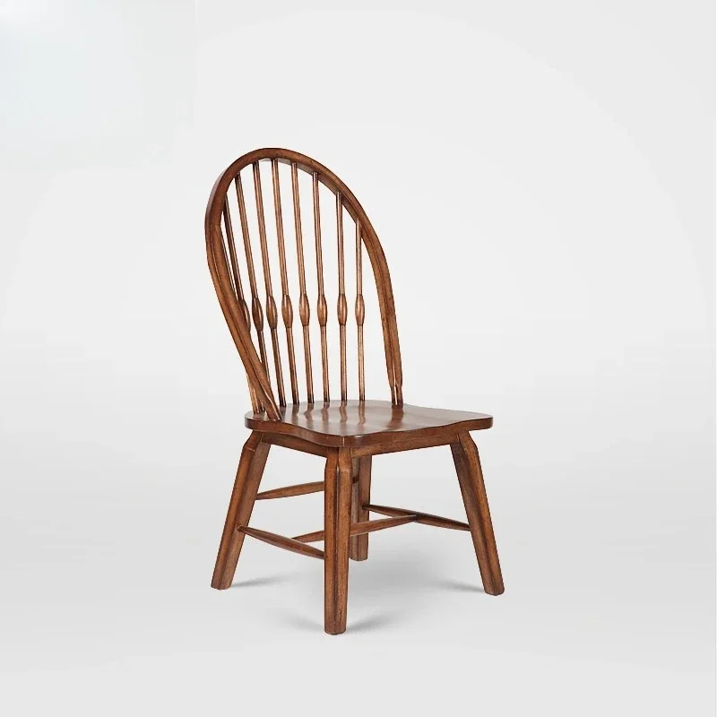 Desk Office Chair Furniture Simple Combination Household Solid Wood Dining Chair