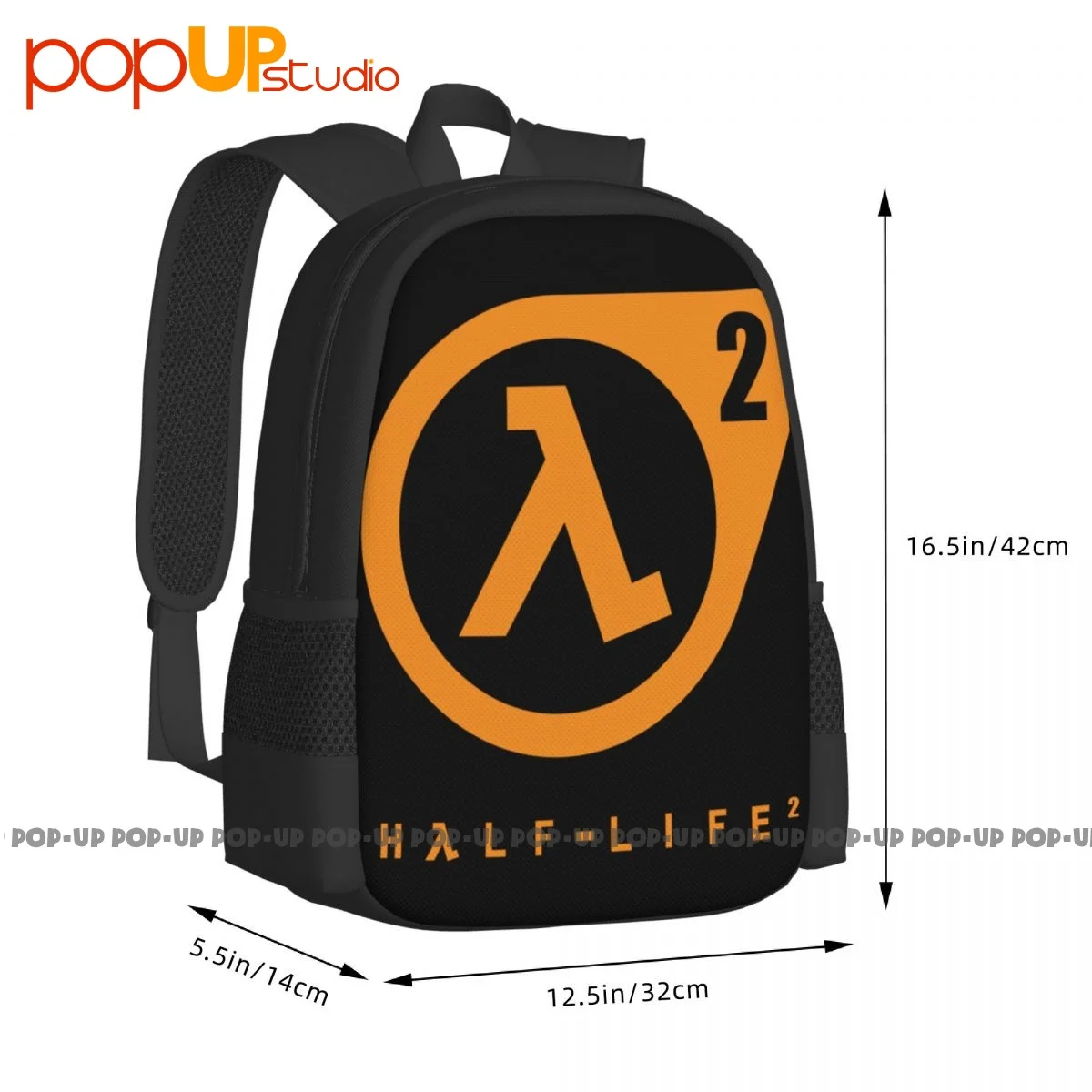 Half Life 2 Backpack Large Capacity Hot Schoolbag 3d Printing Multi-function