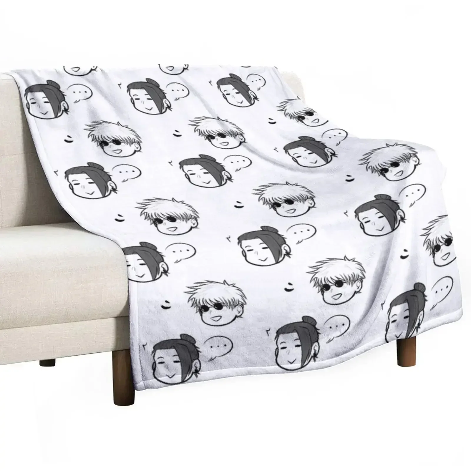 

Gojo and Geto Throw Blanket Soft Plush Blanket as Housewarming Gift