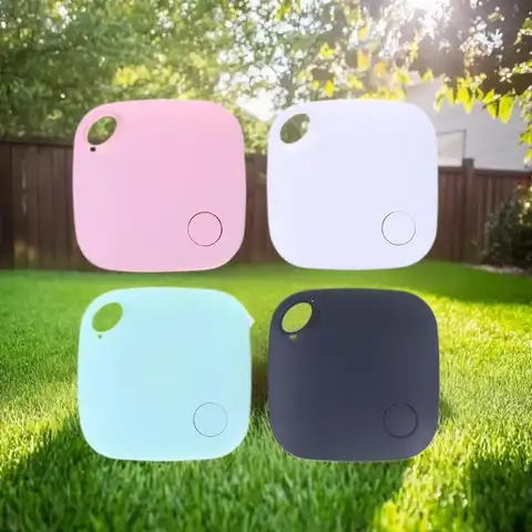 1PCS 모바일 보안 GPS 추적기, 안드로이드 호환 스마트 태그 분실 방지 장치, 애완동물 및 자전거 위치 추적기용 구글 파인드 허브