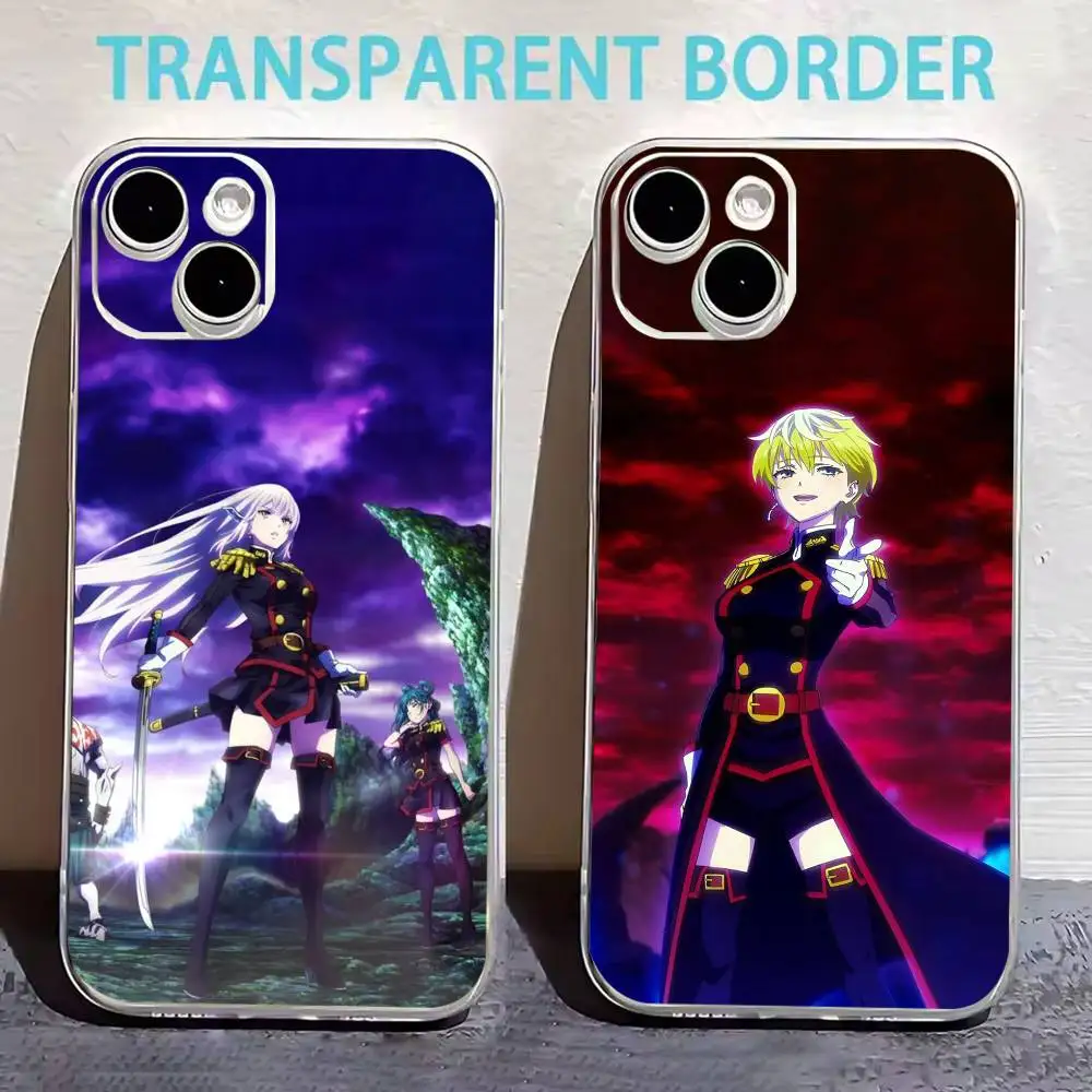 

Chained Soldier Phone Case For iPhone17,16,15,14,13,12,11 Plus,Pro Max Soft Transparent Cover