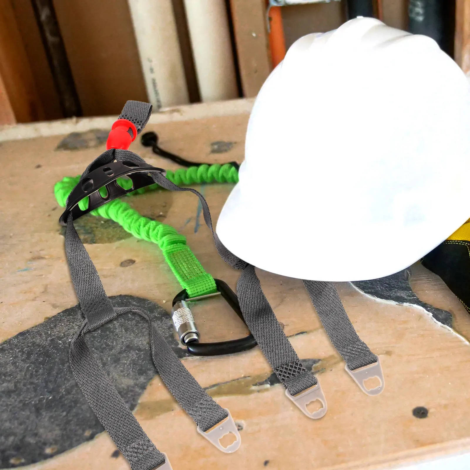 Hard Hat Accessory Replacement Chin Strap Safety Adjustable Shaped Comfortable Parts Construction