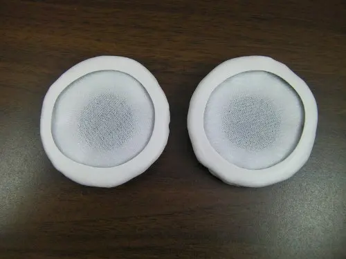 Сменные амбушюры, запасные части для наушников AKG K430 Y30, белые амбушюры, 1 пара