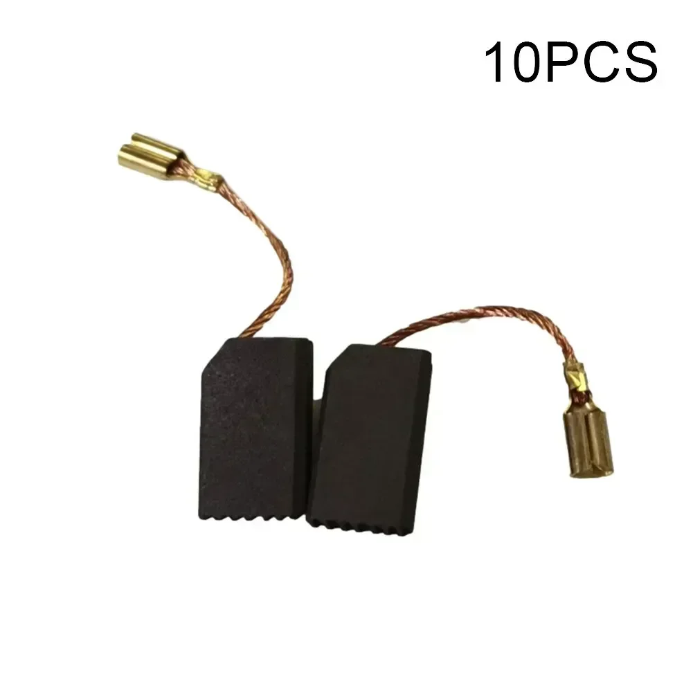 

5 Pairs Carbon Brushes Carbon & Metal Carbon Brushes Electric Drill Electric braking Part Power tool Replacing High quality