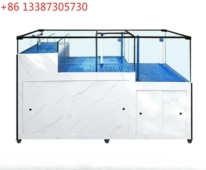 X Seafood Fish Tank Special Mobile Seafood Pool Refrigeration Integrated Supermarket Fish Pond Shellfish Crab Tank