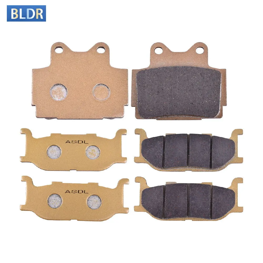 

600CC Motorcycle Front and Rear Brake Pads Disc Set For Yamaha XJ600 XJ600S Diversion XJ 600 S 1992-1997 1993 1994 1995 1996