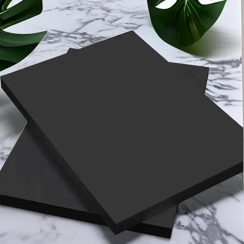 50 ورقة A4 ورق كرافت أسود فارغ يمكنك صنعه بنفسك بطاقة حرفية يدوية صنع ورق رسم يدوي ورق مقوى للمكتب والمدرسة المنزلية