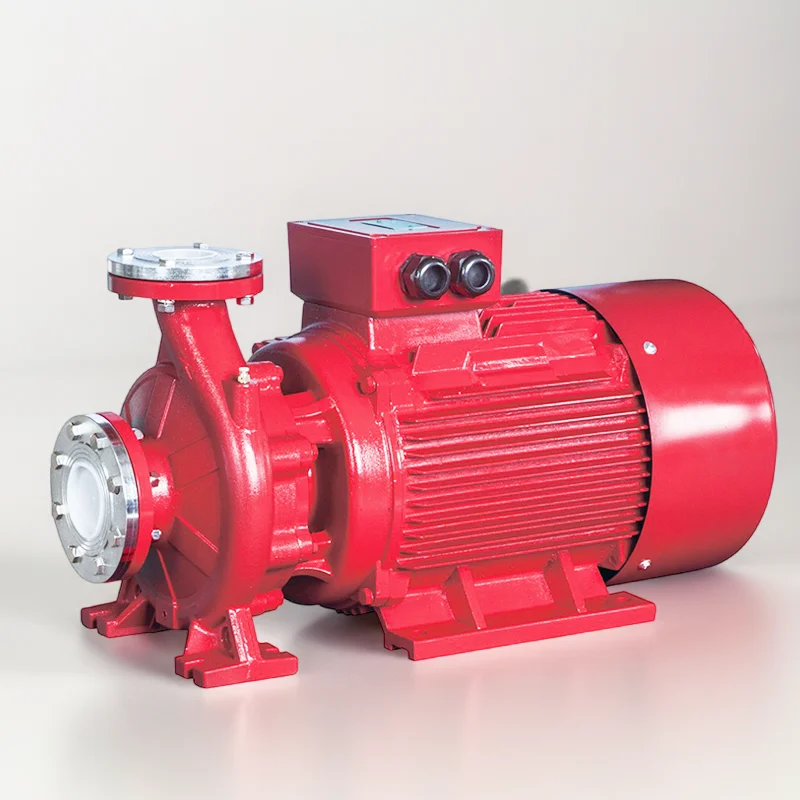 High Voltage Motor Drive Fire Pump OEM Multistage Pump Marine Processing
