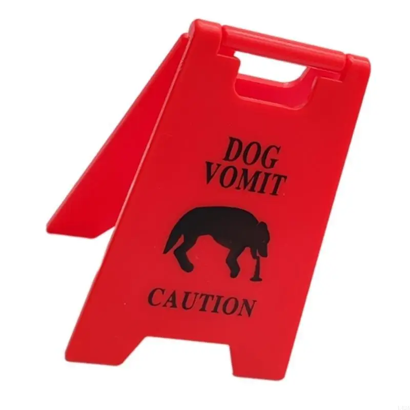 L43A Durability Pet Vomit Warning Sign For Homes With Cats And Dogs Funny Gift