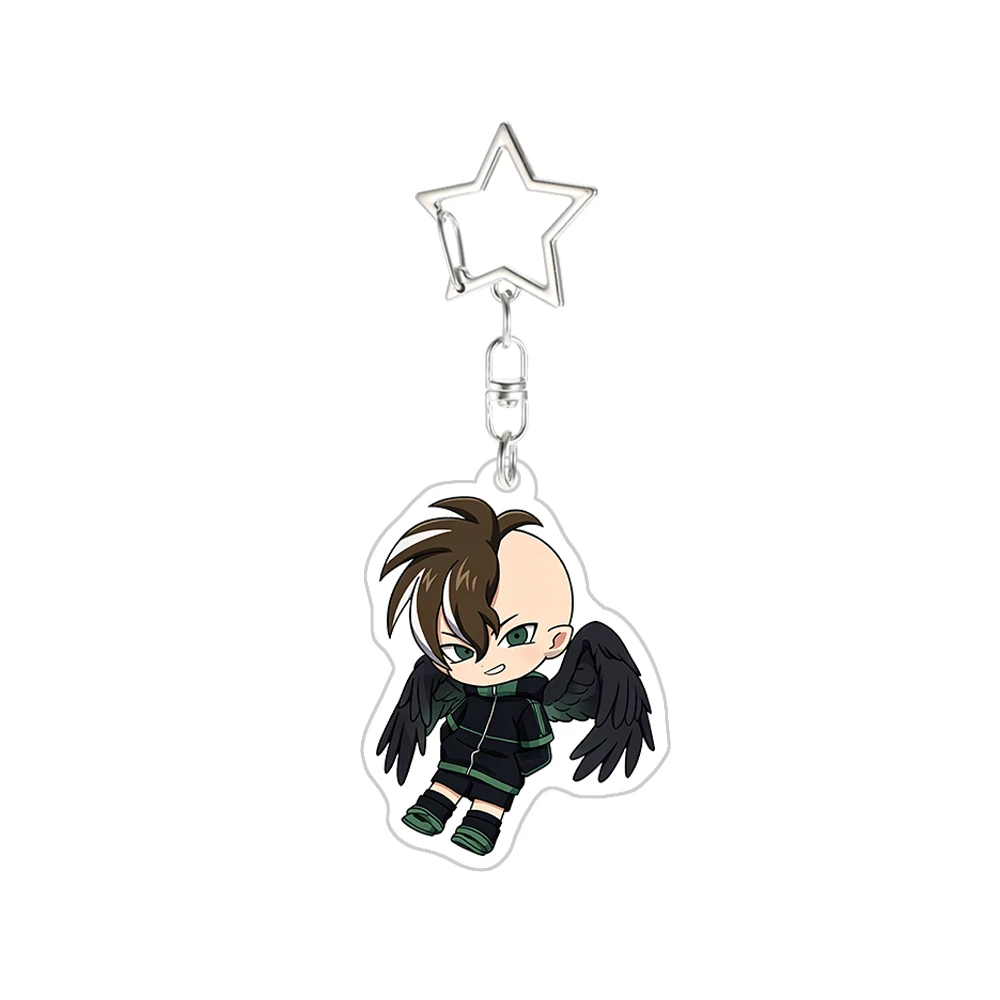 Inazuma Eleven Victory Road Acrylic Keychain 2026 New Angel Devil Style Gouenji Kidou Aphrodi Burn Character Merch