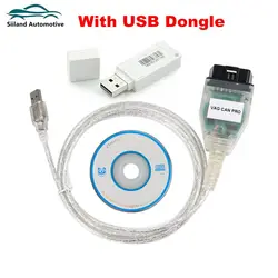 2022 New For VAG CAN PRO V5.5.1 Supports CAN BUS K-Line UDS Works For AUDI/VW VCP OBD2 Diagnostic Cable With FTDI FT245RL