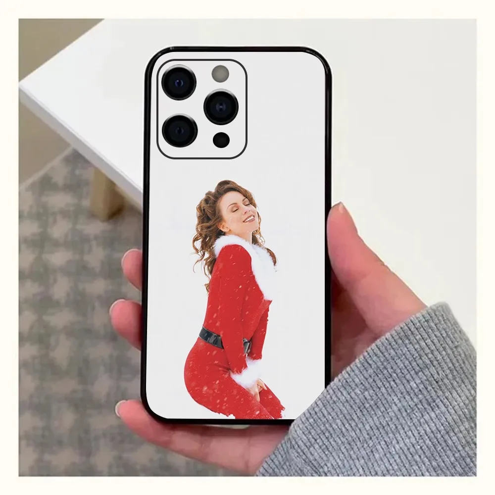 Mariah Carey art photos Phone Case For Apple iPhone 15,14,13,12,11,Pro,X,XS,Max,XR,Plus,Mini Soft Black Cover