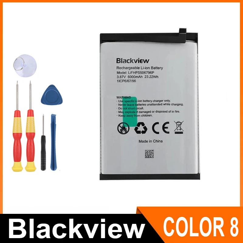 Para Blackview Color 8 Max 1 N6000 PILOT 2 Shark 9 BV9000 BV9000 Pro BV6000 N6000 SE, Batería para Teléfono Móvil, Accesorios para Teléfono