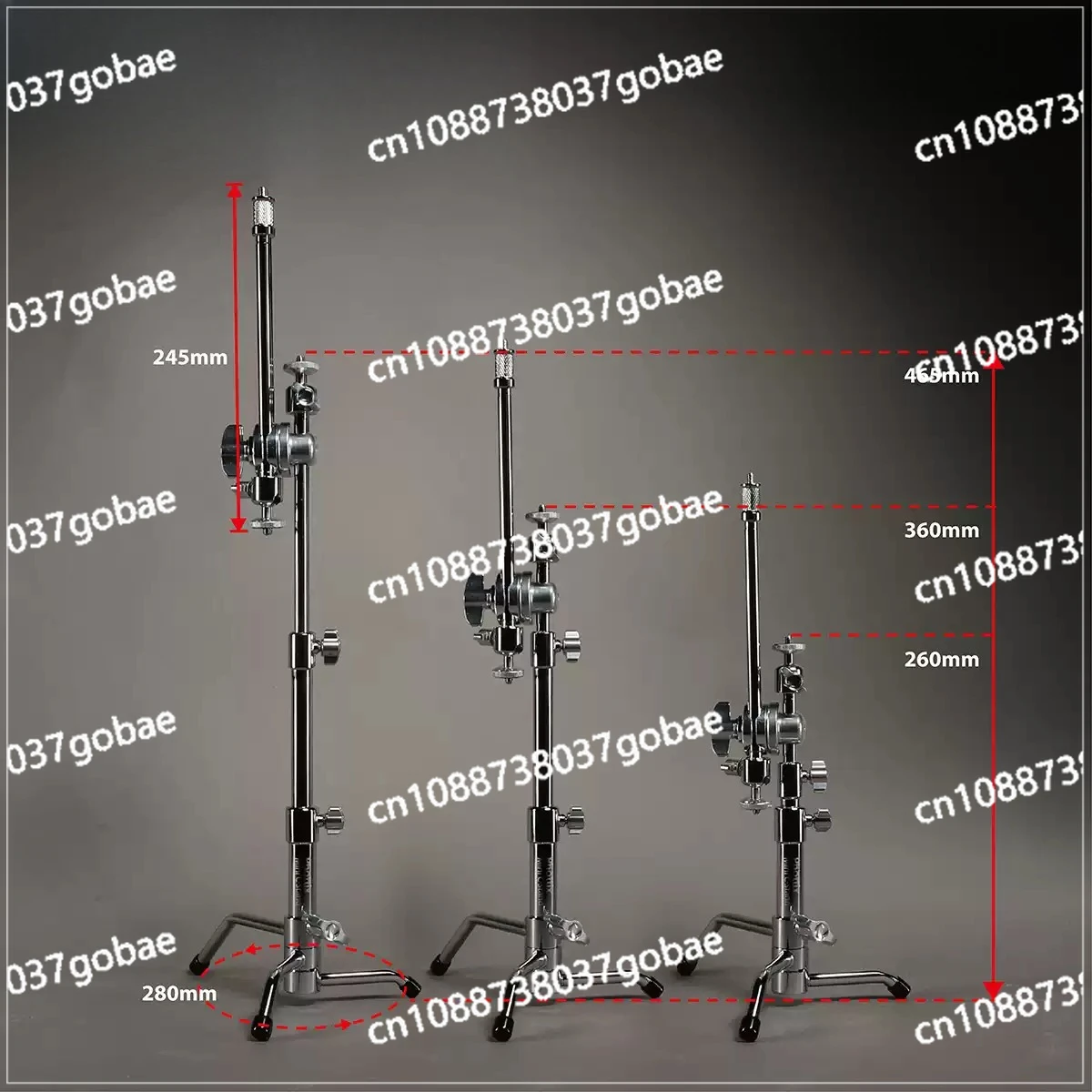 Mini C-shaped Light Stand, Small Magic Legs, Small Miniature Figure Desktop.