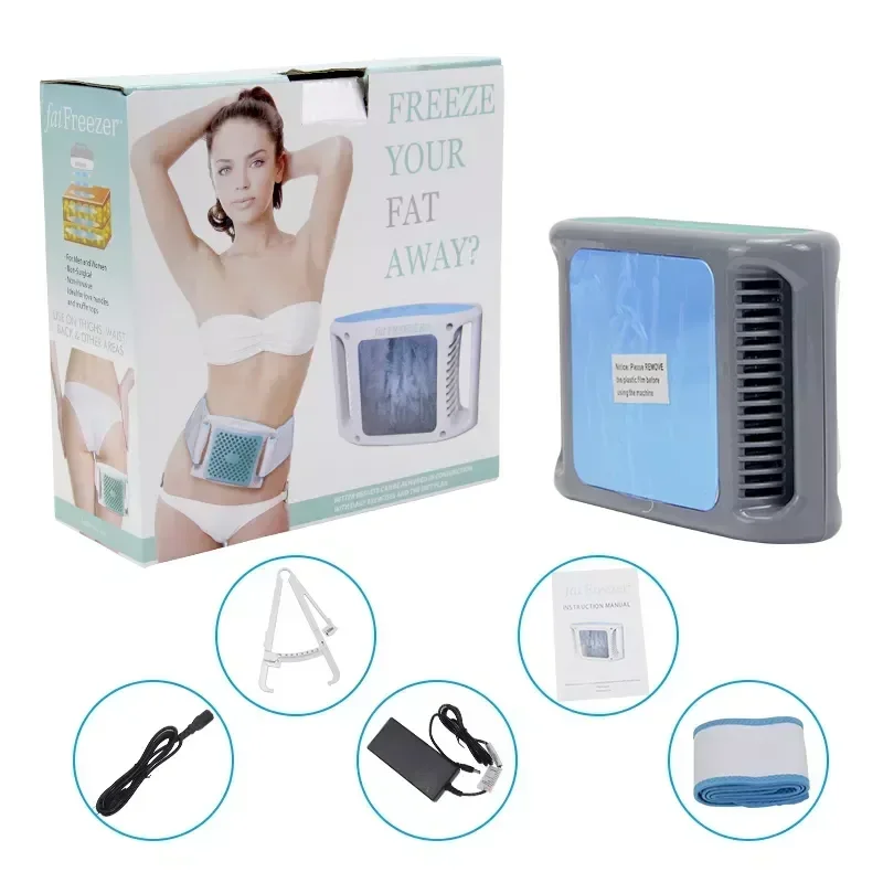 แบบพกพาที่มีประสิทธิภาพ Cyro Crioterapia 360 Cryolipolysis Cool Slimming ลดน้ําหนัก Sculpting เครื่องแช่แข็งไขมันเข็มขัด Cryotherapy