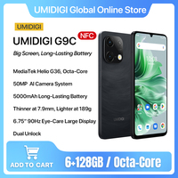 UMIDIGI G9C Android 14 Smartphone, 6.75” 90Hz Eye-Care Display Phone,12GB RAM(6+6GB),128GB ROM,50MP AI Camera,MTK CPU,5000mAh