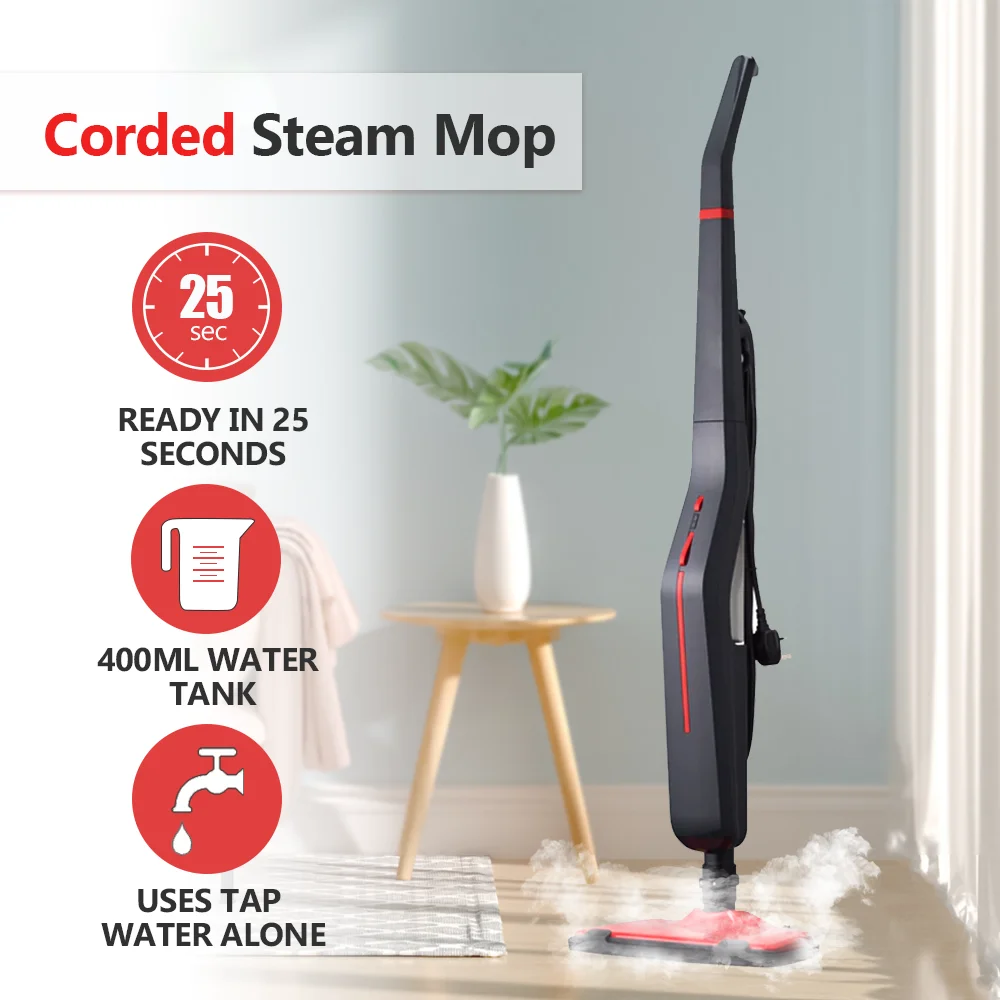 2023 New Style Multifunction Household Steam Cleaner Handheld Portable Steam Mop For Carpet Floor Cleaning