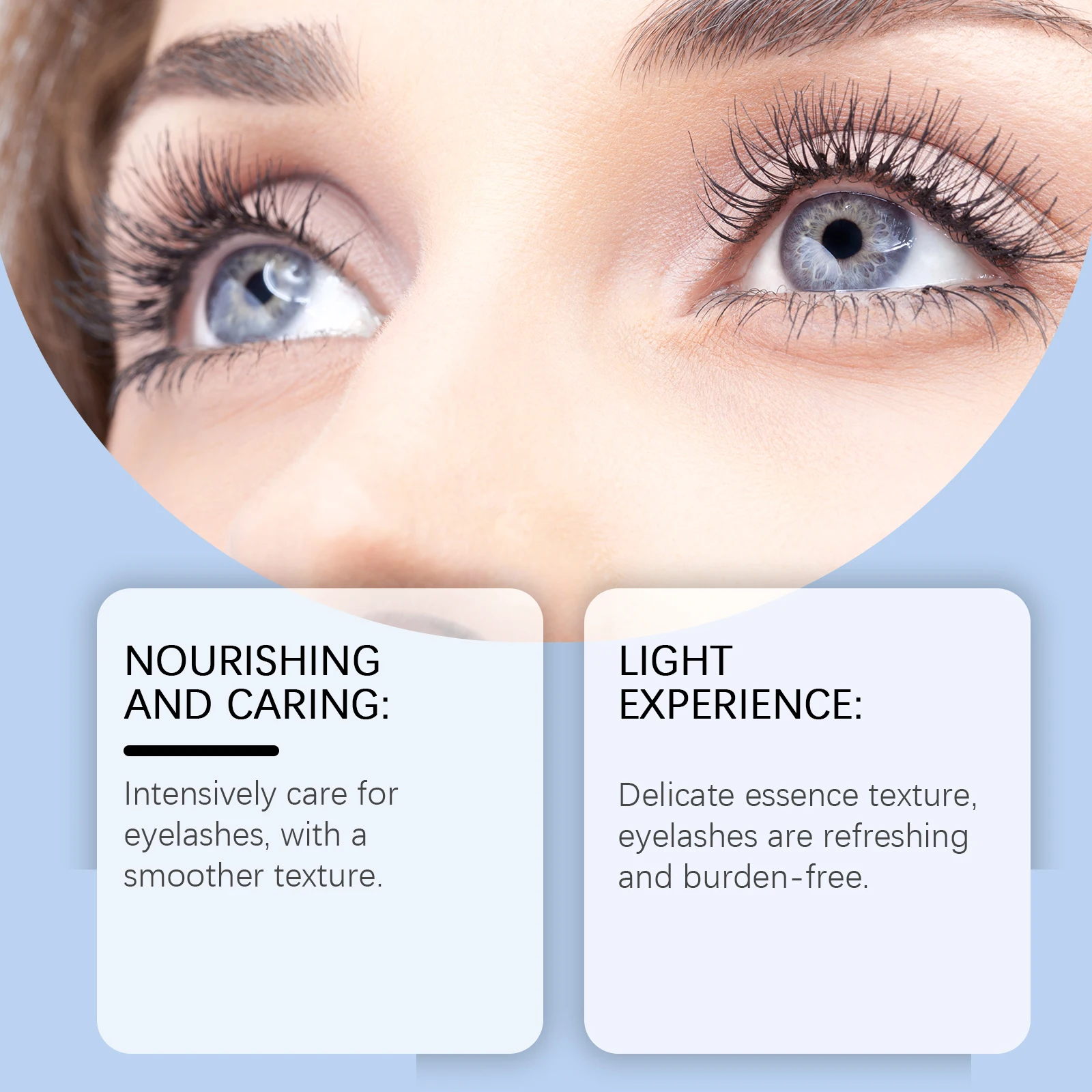 Rapid Eyelash Growth Serum Longer Thicker Naturally Curled Eyelashes Natural Lift Lengthen Eyelashes Nourish Liquid 6ml Boxed