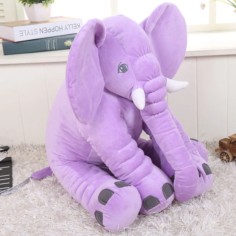 40cm Elephant Pillow Elephant Plush Doll Children\'s Elephant Plush Toy Elephant Very Good Gift