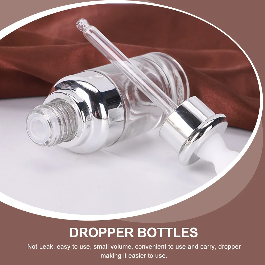 مجموعة زجاجات قطارة مكونة من 3 قطع من عينة عطور الزيوت العطرية وإكسسوارات السفر سهلة التنظيف وقابلة لإعادة الاستخدام وزجاجات الزيوت العطرية للمحبي بنفسك #5