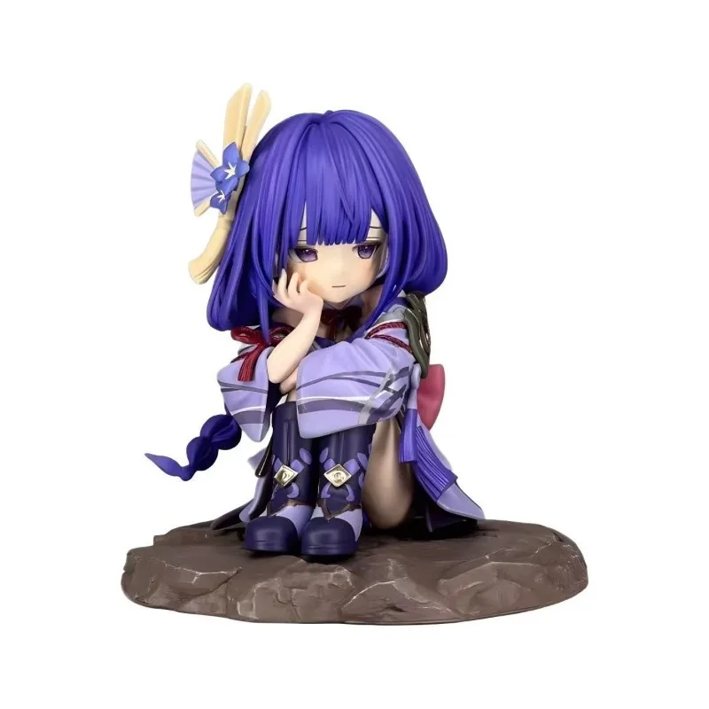 Q نسخة رايدن شوغون النسخة اليابانية جينشين إمباكت طبعة محدودة تمثال العصرية لعبة نموذج تمثال حلية أنيمي الشكل #2