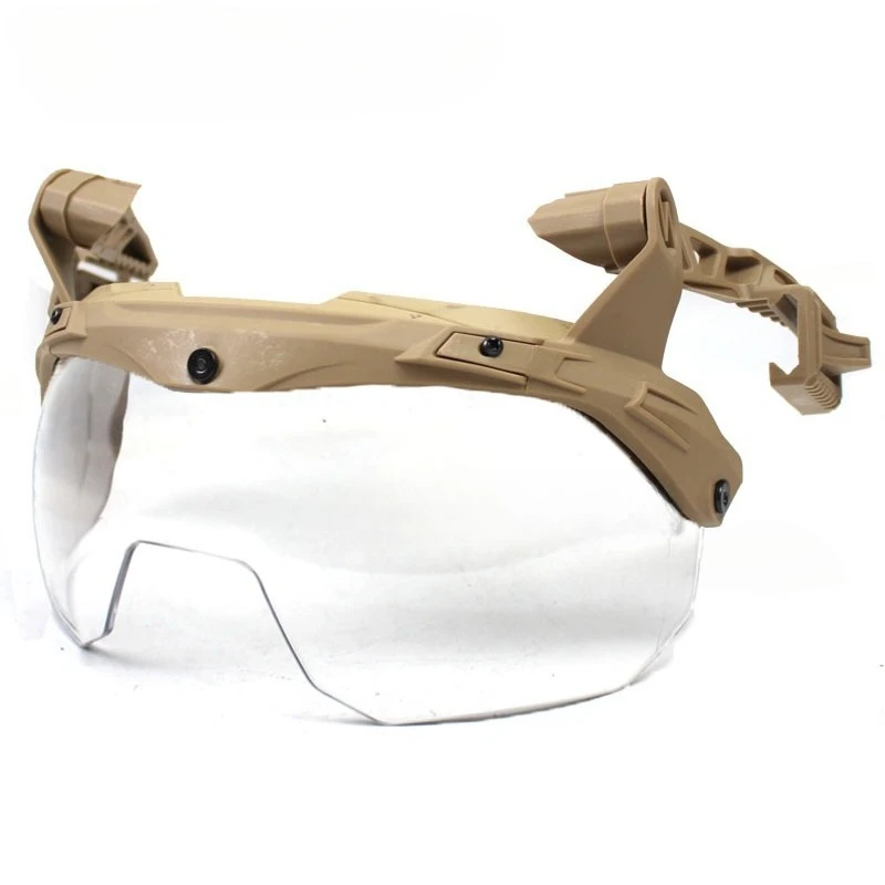 Tactical Helmet 3.0 Rail - Third Generation Rail-Specific Windshield and Goggle