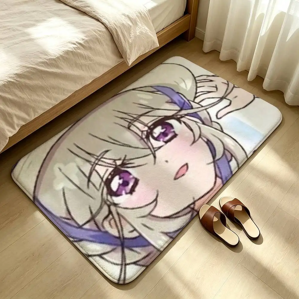 Moria Luruka Star Detective Precure Shower Room Absorbent Small Floor Mat Soft Comfortable Decorative Foot Mat