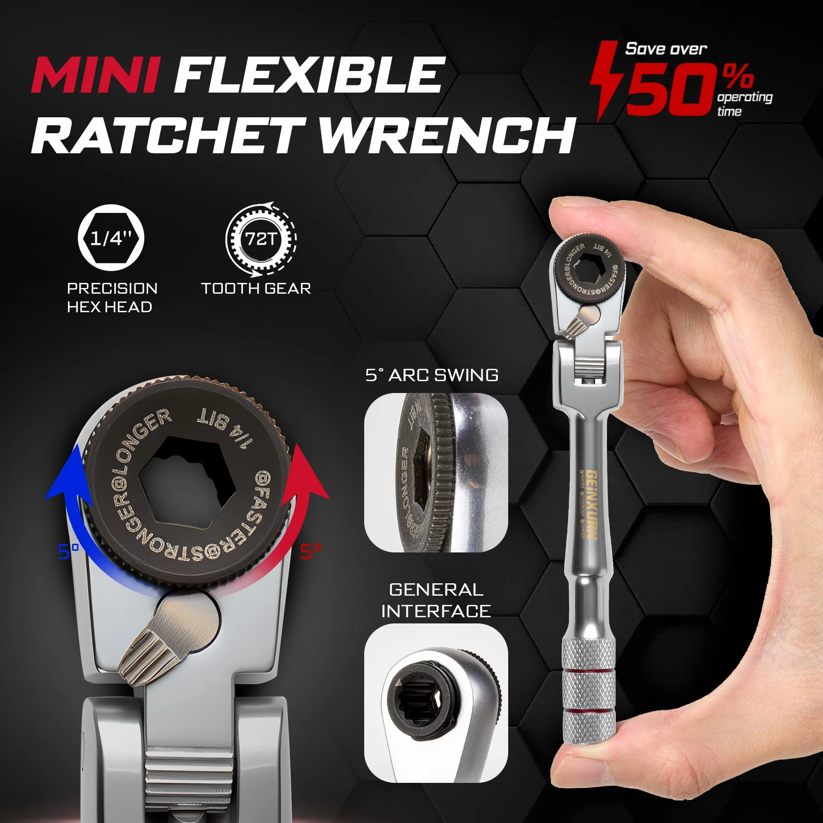 Thumbnail 4 - #12 Newest Socket Wrench Sets