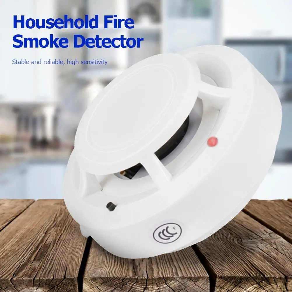 GD-SA1201W Smoke Fire Detector Alarm Household  Sensitive Alarm Sensor