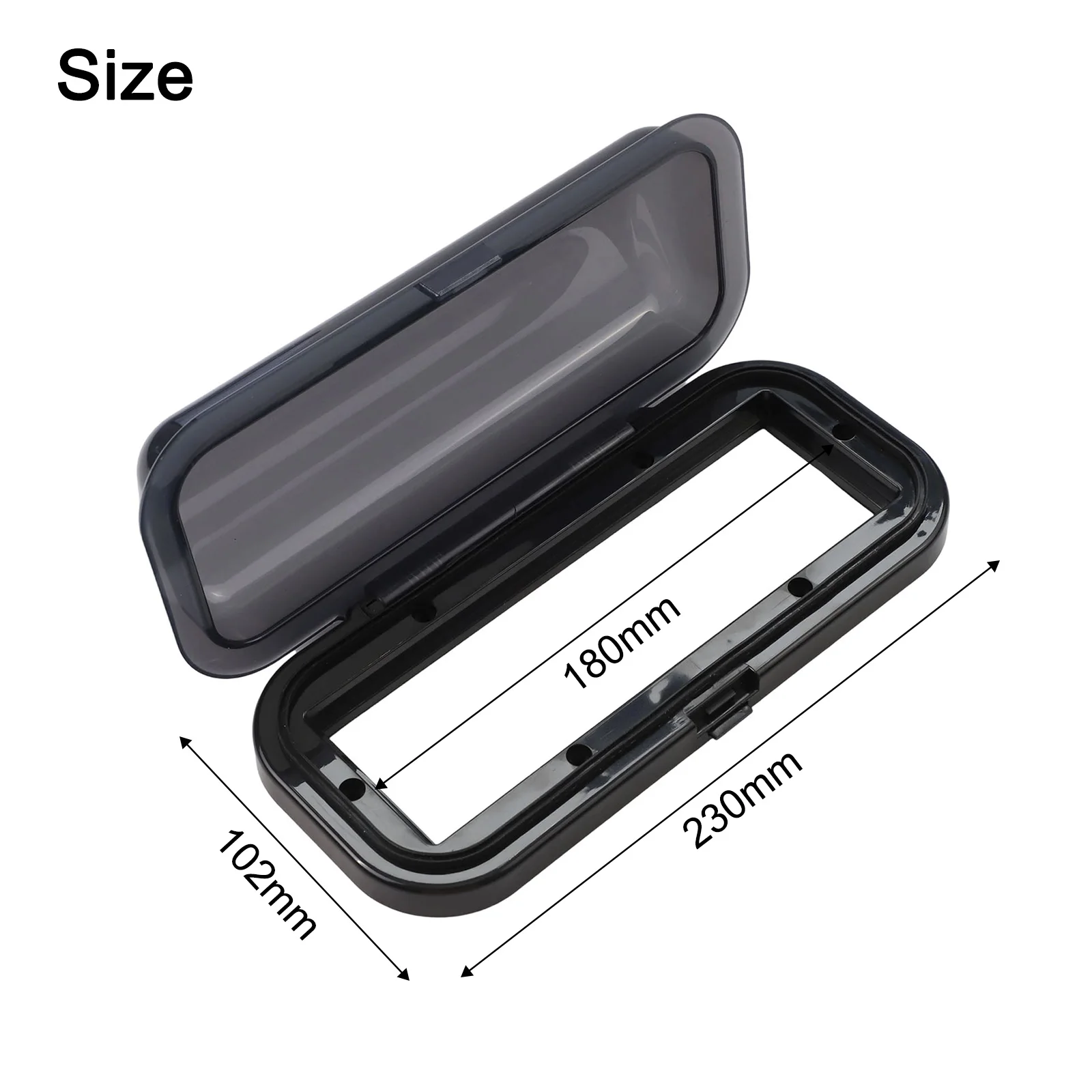 Marine Stereo Radio Cover Water Resistant with Flipup Spring and Solid Stand for Stability and Protection in Marine Environments