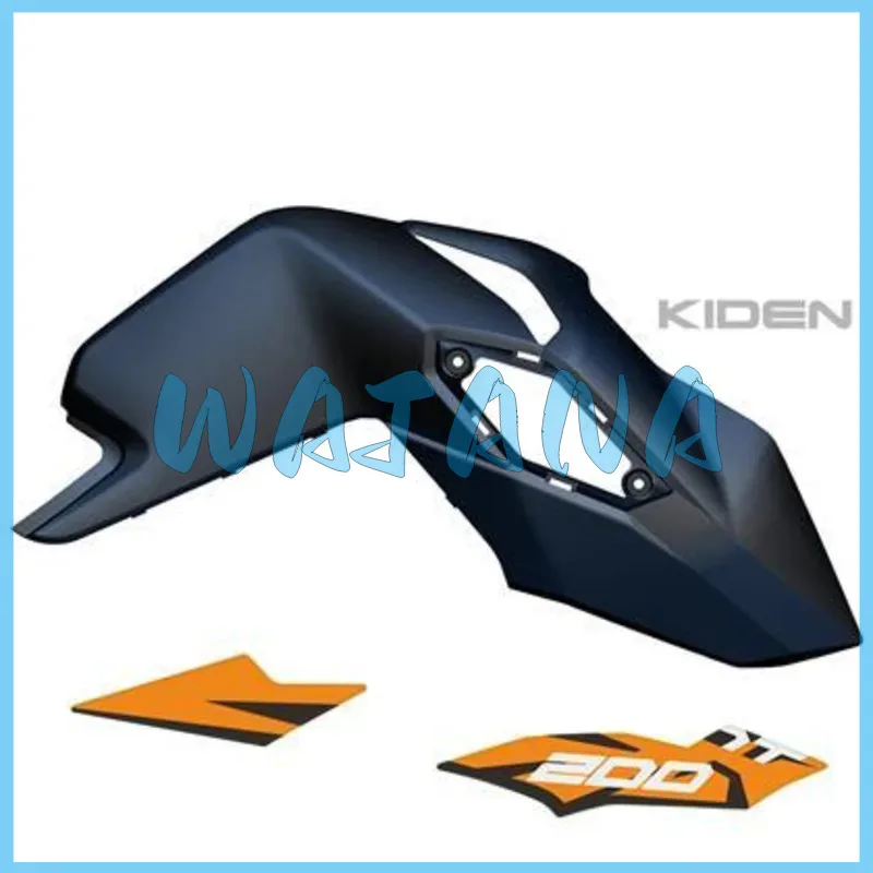 Kd200-u1 Fuel Tank Left / Right Cover Upper Part (frosted Ancient Blue/decal Black Orange/kiden) 4041202-311063 / 4041202-312063