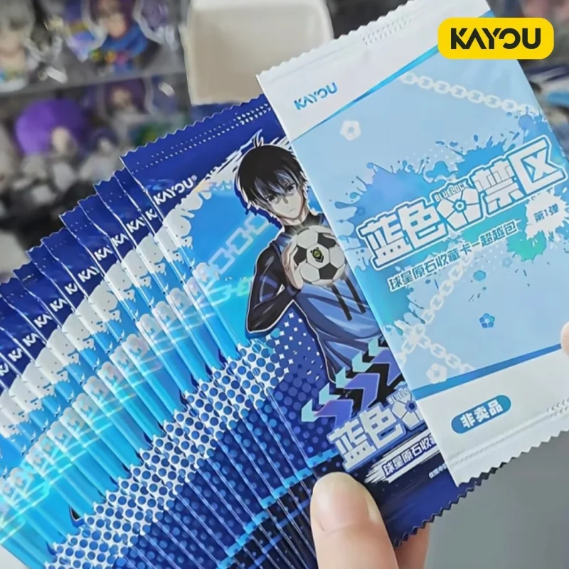 

Kayou Official Blue Lock Anime Trading Cards - Star Stone Collection Premium Booster Pack for Anime Fans And Collectors