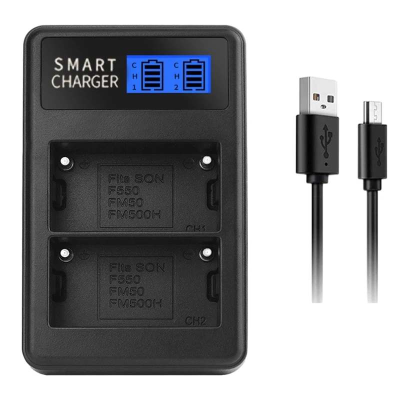 Fast Charging LCD Micro USB for CCD-TRV308, CCD-TRV138, Cameras