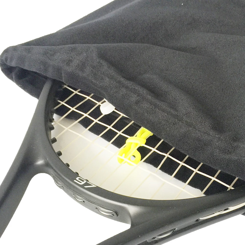 Flannel Tennis Case Tennis Racket Bag Lightweight Design Long-Term Use Outdoor Carrying Bag Stain-Resistant Material