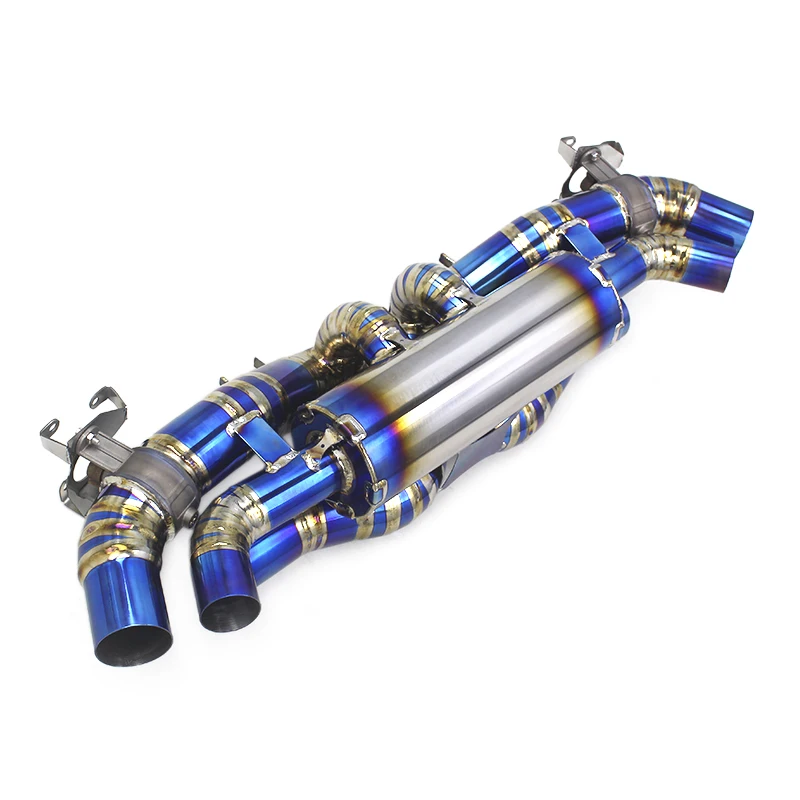 

OEM Valve Exhaust Pipes For Porsche 911(992) 3.0T Carrera 4S 2019-2021 Titanium Catback Muffler Performance Car Part