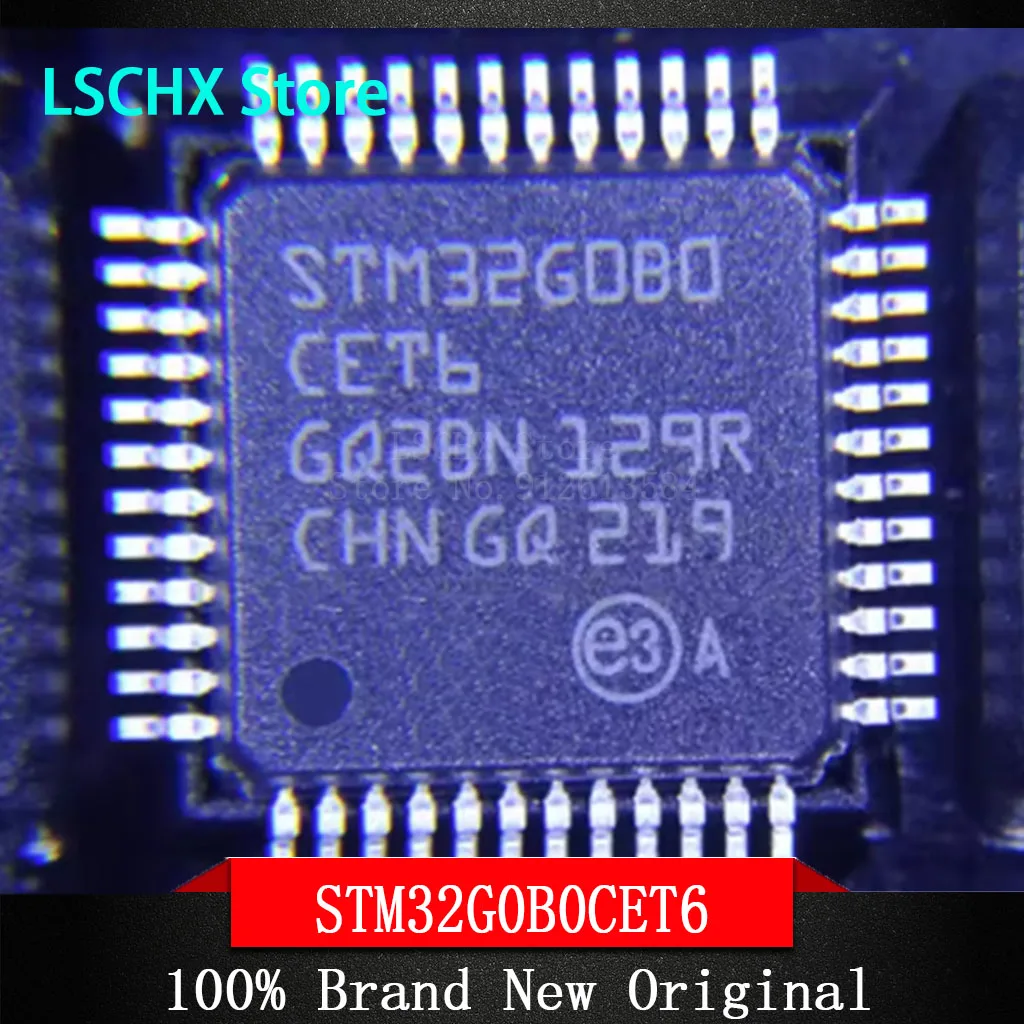 1-100pcs STM32G0B0CET6 48-LQFP singlechip(MCU/MPU/SOC)