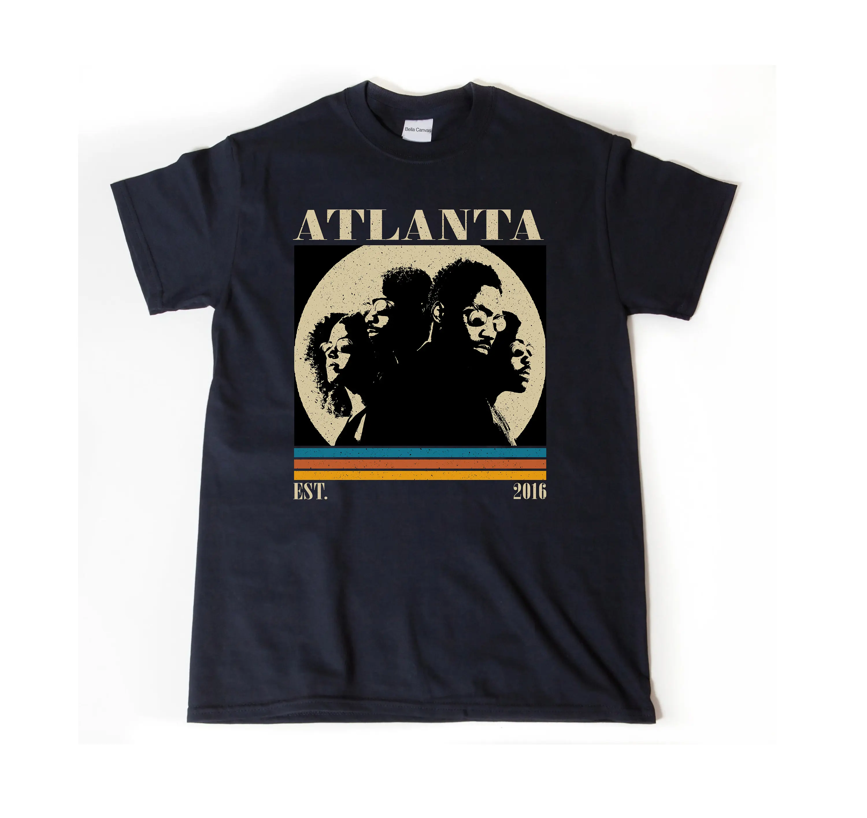 Atlanta T Shirt TV Series Movie Vintage Midcentury For Him Retro