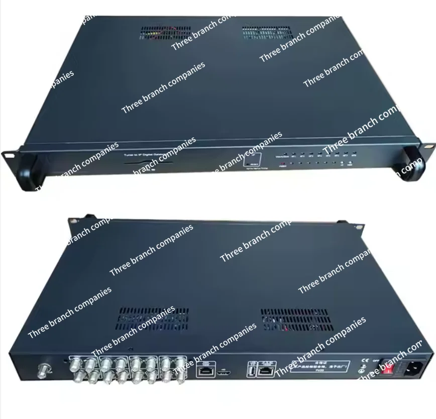 Satellite Signal Receiver 8 Channel Tuner to RF Satellite to IP DVB-S2 DVB-T DVB-T2 DVB-C ISDBT to DVB-T Modulator