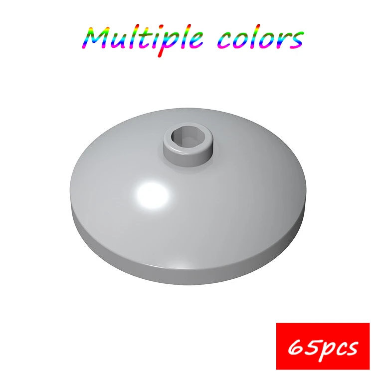 

MOC 65PCS 43898 Dish 3x3 Inverted Building Blocks Radar Base Bricks Educational Particle Idea DIY Toy Children Birthday Gift