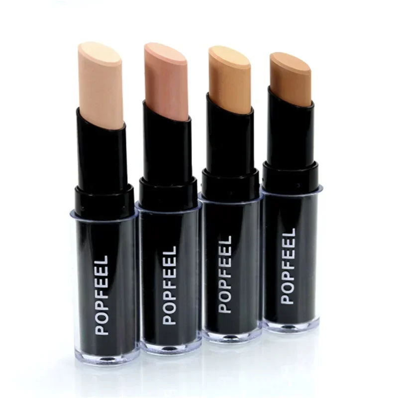 Women Daily Facial Makeup Dark Eye Circle Hide Blemish Face Care Blemish Creamy Concealer Stick  4colors Primer Makeup Paleta